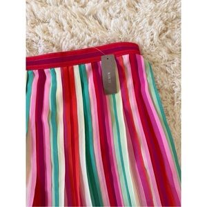 J. Crew | Flowy Summer Stripe A-Line Skirt